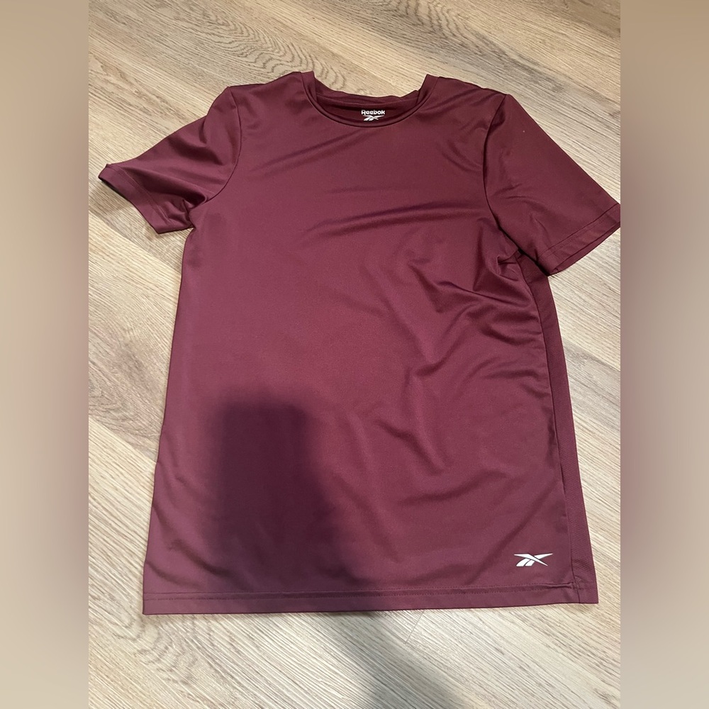 Reebok Burgundy Speedwick Tee